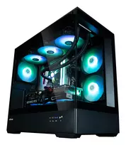 tower fan - Kompiuterio korpusas Zalman P30 BW, balta/juoda - 6 nuotrauka