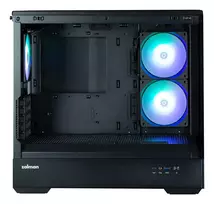 tower fan - Kompiuterio korpusas Zalman P30 BW, balta/juoda - 8 nuotrauka