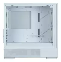 micro atx baltas korpusas - Kompiuterio korpusas Zalman P10 NAMU, balta - 4 nuotrauka