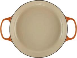 30 l puodas - Le Creuset Ketaus puodas Gourmet Signature 30 cm, liepsnojančios oranžinės (Flame) - 2 nuotrauka