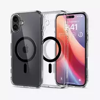 spigen magfi - Spigen Ultra Hybrid MAG iPhone 16 Plus MagSafe black ACS08076 - 4 nuotrauka