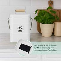 komposto deze - Relaxdays Virtuvės komposto dėžė, 3,5 litro - 6 nuotrauka