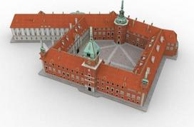 3d delione - Cubicfun 3D dėlionė Royal Castle in Warsaw 10861253, 105 vnt. - 2 nuotrauka