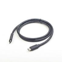 usb to usb c cable 2 m - Gembird Cable USB-C to USB-C Black 1m - 2 nuotrauka