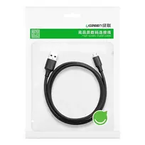 ugreen micro usb laidas - Ugreen micro USB QC 3.0 2.4A 0.25m Black - 5 nuotrauka