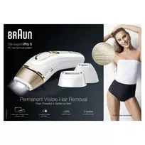 braun silk expert pro 5 ipl - Braun Silk-Expert Pro 5 PL5267 Auksinė, Balta (Gold, White) - 7 nuotrauka
