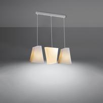 sviestuvai - Sollux Blum 3 SL.0771, E27, 3 x 60 W, baltas - 7 nuotrauka