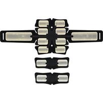 elektrostimuliatorius - Masažuoklis HMS ABS Pro Master, juoda sp./geltona sp. - 7 nuotrauka