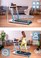 sportas begimo takelis - Bėgimo takelis Thunder RunPad RACE-White LCD (Pristatymas: 1-2 d.d.) - 3 nuotrauka