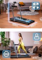 sportas begimo takelis - Bėgimo takelis Thunder RunPad IMPACT-Silver LCD (Pristatymas: 1-2 d.d.) - 3 nuotrauka