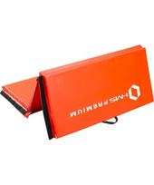 tatamio kilimeliai - Gimnastikos čiužinys HMS Premium MGS01, oranžinė, 238 cm x 119 cm x 5 cm - 9 nuotrauka