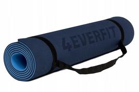 aerobine - Kilimėlis sportui ir jogai TPE, 183x61x1.5cm, mėlynas - 3 nuotrauka