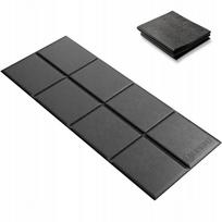urevo takelis - U'Revo Fitness kilimėlis 160cm x 65cm Juodas (Black) - 2 nuotrauka