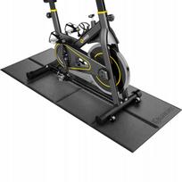 urevo takelis - U'Revo Fitness kilimėlis 160cm x 65cm Juodas (Black) - 3 nuotrauka