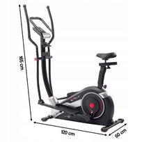 elipsinis treniruoklis christopeit - Christopeit AX6500 LCD  - 3 nuotrauka