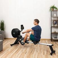 magnetinis treniruokliai - Irklavimo treniruoklis Gymtek XR1500 Air-Magnetic LCD - 2 nuotrauka