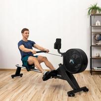 magnetinis treniruokliai - Irklavimo treniruoklis Gymtek XR1500 Air-Magnetic LCD - 3 nuotrauka