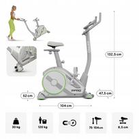 dviracio treniruoklis zwift - Dviratinis treniruoklis Zipro Rave White - 3 nuotrauka