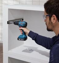 185 - Bosch GSR 185-LI; 18 V; 2x2,0 Ah - 5 nuotrauka