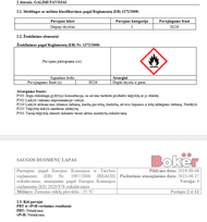 zieminis stiklu skystis - Žieminis langų ploviklis „Ekonom“ -25ºC, 4L - 2 nuotrauka