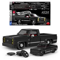 mattel brick shop - Chevy '83 Silverado konstruktorius, juodas (Black) (JKG42) - 3 nuotrauka