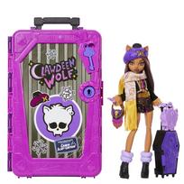 monster high leles - Mattel Monster High Skulltimate Secrets Cabin Slay-Cation Clawdeen Wolf JMG65, 28 cm, Violetinė (Purple) - 4 nuotrauka