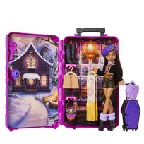 monster high leles - Mattel Monster High Skulltimate Secrets Cabin Slay-Cation Clawdeen Wolf JMG65, 28 cm, Violetinė (Purple) - 5 nuotrauka