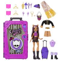 monster high leles - Mattel Monster High Skulltimate Secrets Cabin Slay-Cation Clawdeen Wolf JMG65, 28 cm, Violetinė (Purple) - 6 nuotrauka