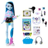 monster high leles - Mattel Monster High Self-Scare Secrets Frankie Stein lėlė JMG73, 29 cm, Mėlyna - 4 nuotrauka