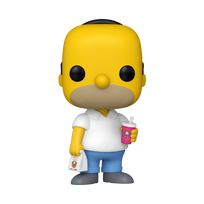 funko pop simpsons - FUNKO POP! Vinilinė figūrėlė: The Simpsons - Homer su Krusty Burger - 2 nuotrauka