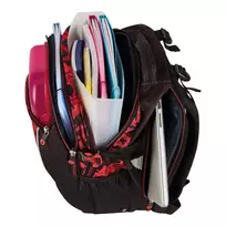 herlitz kuprine ultimate - Herlitz Ultimate Graffiti, raudona/juoda (Red/Black) - 8 nuotrauka