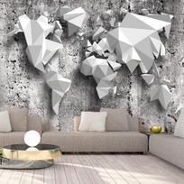 Fototapetas Artgeist World Map: Origami LFT1703, 140 cm x 200 cm