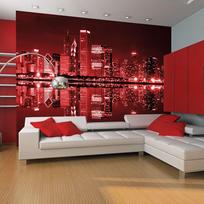 Fototapetas Artgeist Wine-Colored Chicago, 154 cm x 154 cm