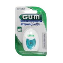 dantu krapstukai - SUNSTAR GUM balinamasis dantų siūlas ORIGINAL WHITE, 30 M - 2 nuotrauka