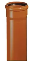 Lietaus nuotekų vamzdis PVC, 110 mm x 3.2 mm, 3 m