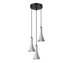 pakabiname sviestuvai sietynai - Sollux Lighting Rea 3P, E14, 3 x 10 W, pilka sp. - 2 nuotrauka