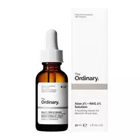 alavijai aloe - The Ordinary Aloe 2% + NAG 2% Solution veido serumas 30 ml - 5 nuotrauka