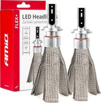 AMiO Flex+ H7 6000K LED automobilių lemputės 12V/24V