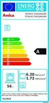 dujines virykles - Amica 57GGH5.33HZpMW - 9 nuotrauka