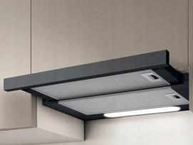 elica imontuojamas gartraukis - Elica14 LUX BL/A/60 Black - 6 nuotrauka