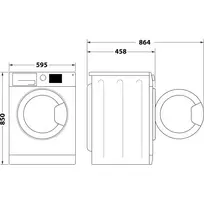 wash machine - Whirlpool WRBSS 6249 S EU - 8 nuotrauka