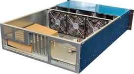 rack server - Stacionarus kompiuteris Realpower 48,3cm Server Geh RPS19-G3380 3HE 19".be įkroviklis, juodas - 5 nuotrauka