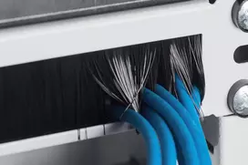 laikikliai tinklui - Digitus Cable Brush Management Panel DN-97660, 1.1 cm - 4 nuotrauka