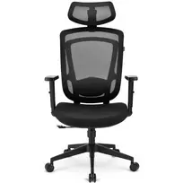 kede dizainas - Darbo kėdė Sharkoon OfficePal C10, 50 x 50 x 45.5 - 53.5 cm, juoda - 3 nuotrauka