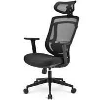 kede dizainas - Darbo kėdė Sharkoon OfficePal C10, 50 x 50 x 45.5 - 53.5 cm, juoda - 4 nuotrauka