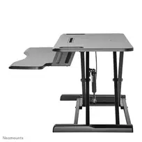 stalo televizoriaus stovas - NEOMOUNTS BY NEWSTAR WORKSTATION - SIT-STAND WORKPLACE (HEIGHT ADJUSTMENT: 11-51 CM) - 2 nuotrauka