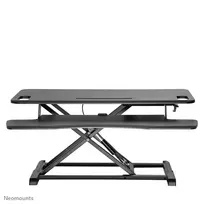 stalo televizoriaus stovas - NEOMOUNTS BY NEWSTAR WORKSTATION - SIT-STAND WORKPLACE (HEIGHT ADJUSTMENT: 11-51 CM) - 4 nuotrauka