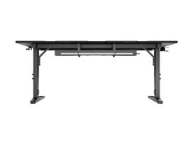 stalas reguliuojamo aukscio rgb - Kompiuterinių žaidimų stalas reguliuojamo aukščio Genesis Holm Modular 180, 180 cm x 75 cm, 70 - 90 cm, juoda sp. - 8 nuotrauka