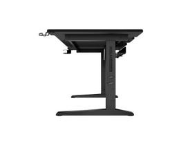 stalas reguliuojamo aukscio rgb - Kompiuterinių žaidimų stalas reguliuojamo aukščio Genesis Holm Modular 180, 180 cm x 75 cm, 70 - 90 cm, juoda sp. - 12 nuotrauka
