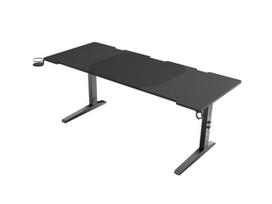 stalas reguliuojamo aukscio rgb - Kompiuterinių žaidimų stalas reguliuojamo aukščio Genesis Holm Modular 180, 180 cm x 75 cm, 70 - 90 cm, juoda sp. - 13 nuotrauka
